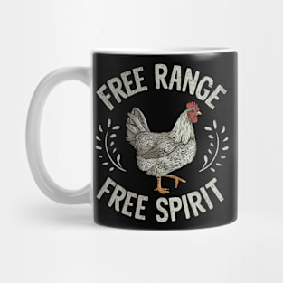 Chicken Free Range Free Spirit Mug